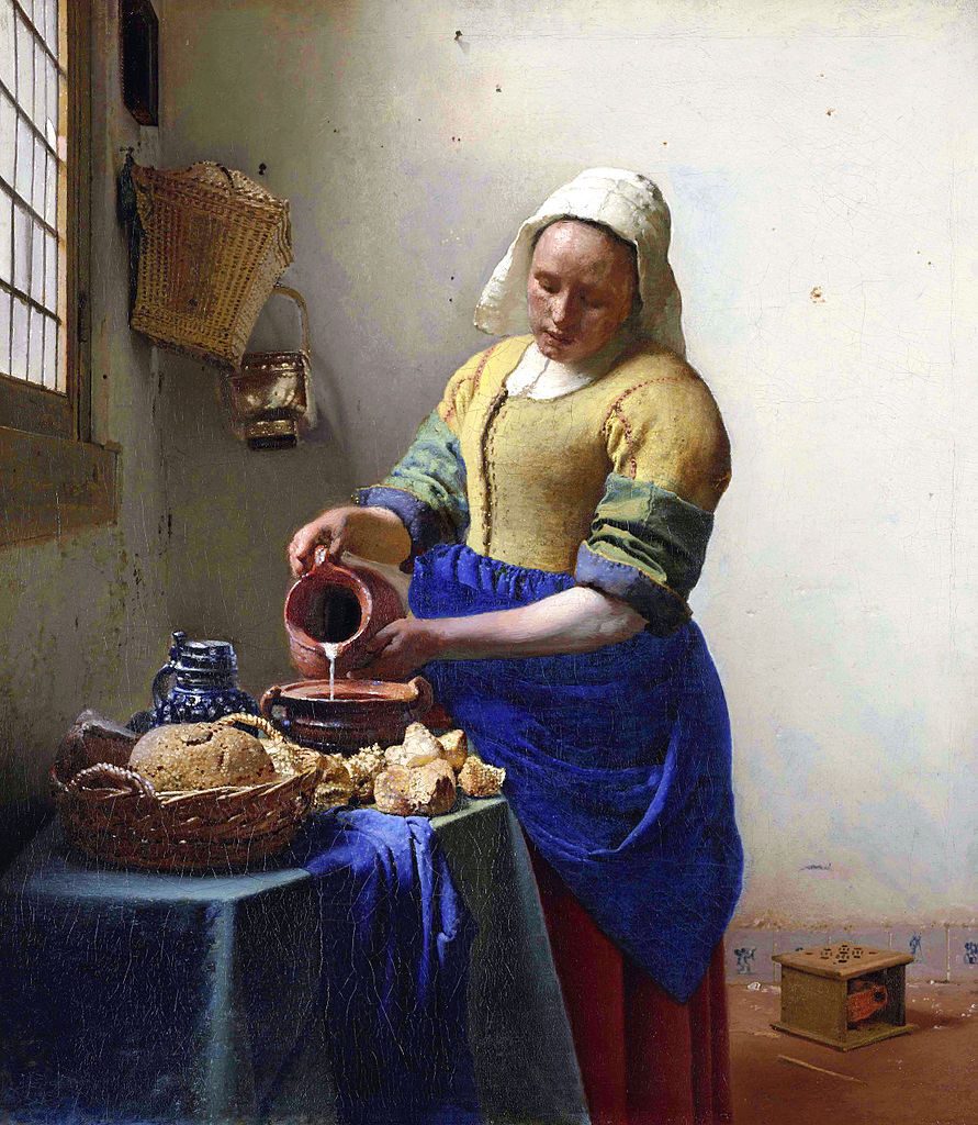 vermeer la laitiere