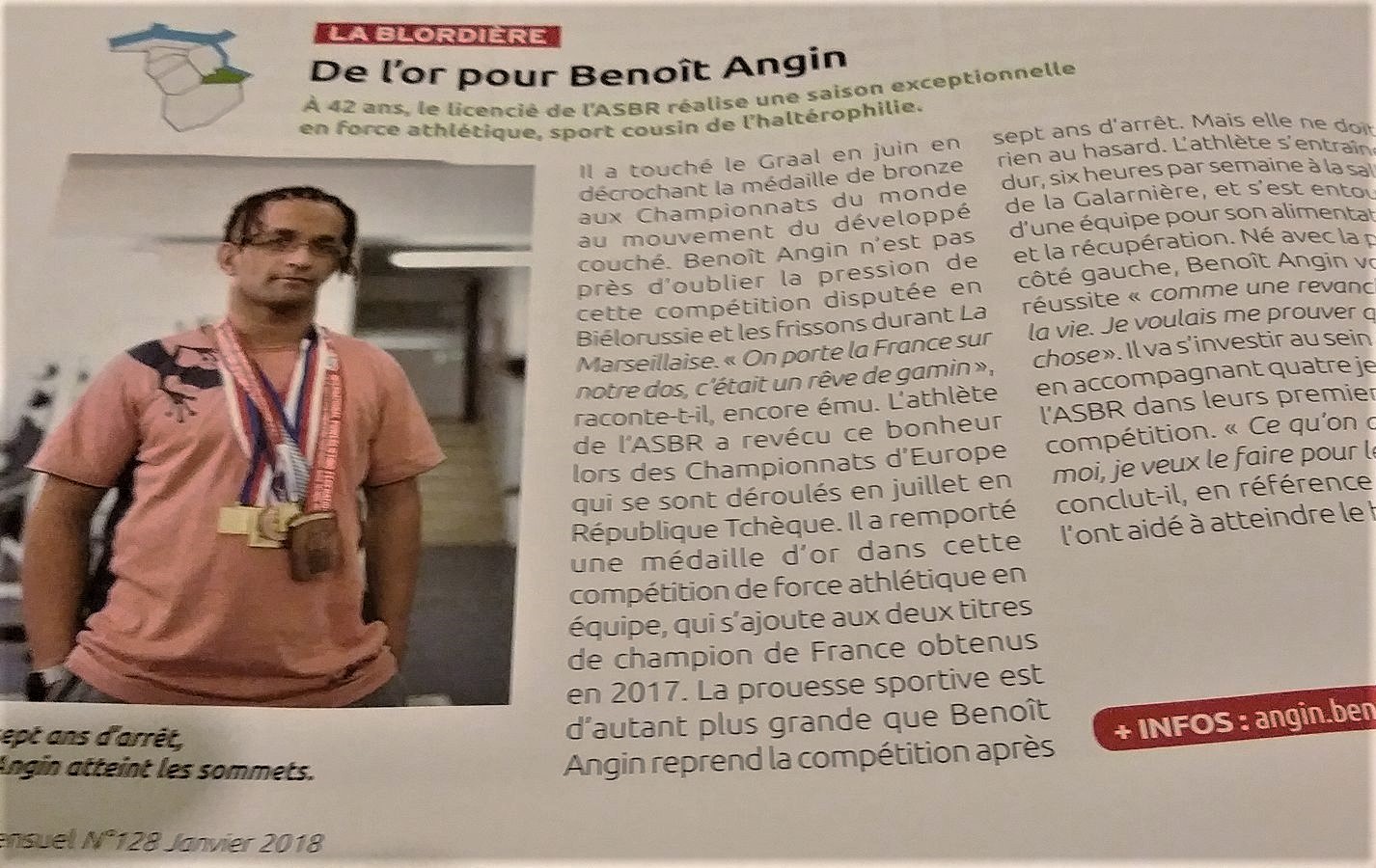 article Benoit Angin