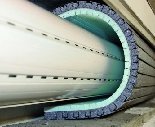 Isolation thermique et acoustique coffre volet roulant